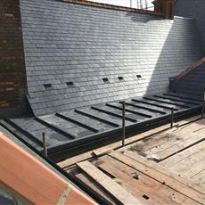 Pitched and Flat roof with vents 2