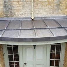 Bay Porch lead roof